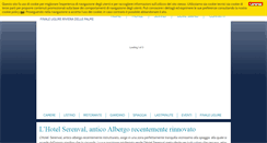 Desktop Screenshot of hotelserenval.it